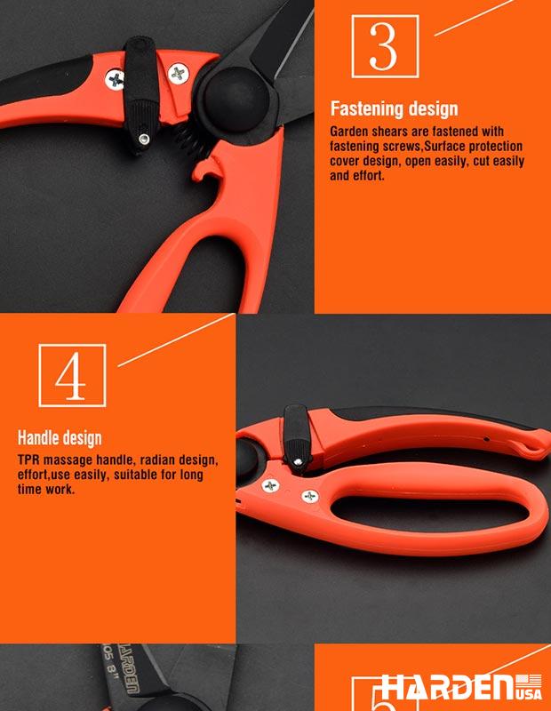 8"/200MM Garden Pruner