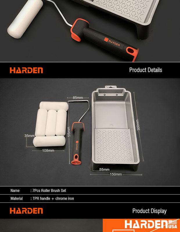4'' 7Pcs Roller Brush Set