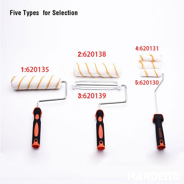 4" x 10pc Paint Roller Cover set