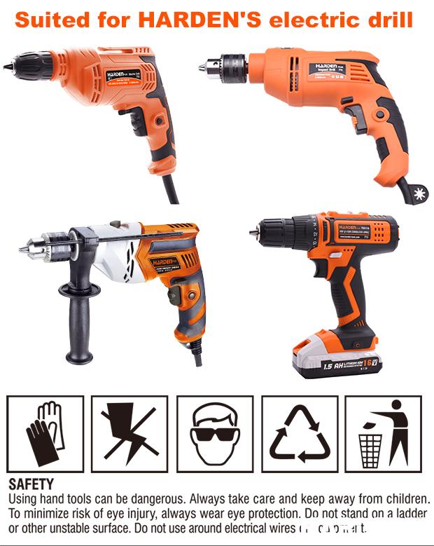 16Pcs Drill Set