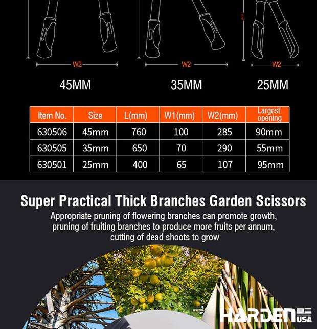 15" - 27" By-pass lopping Pruner