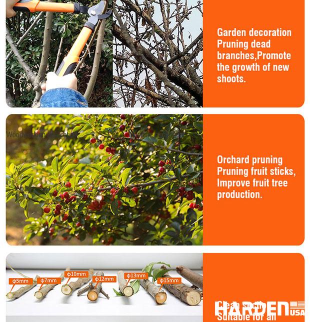 15" - 27" By-pass lopping Pruner