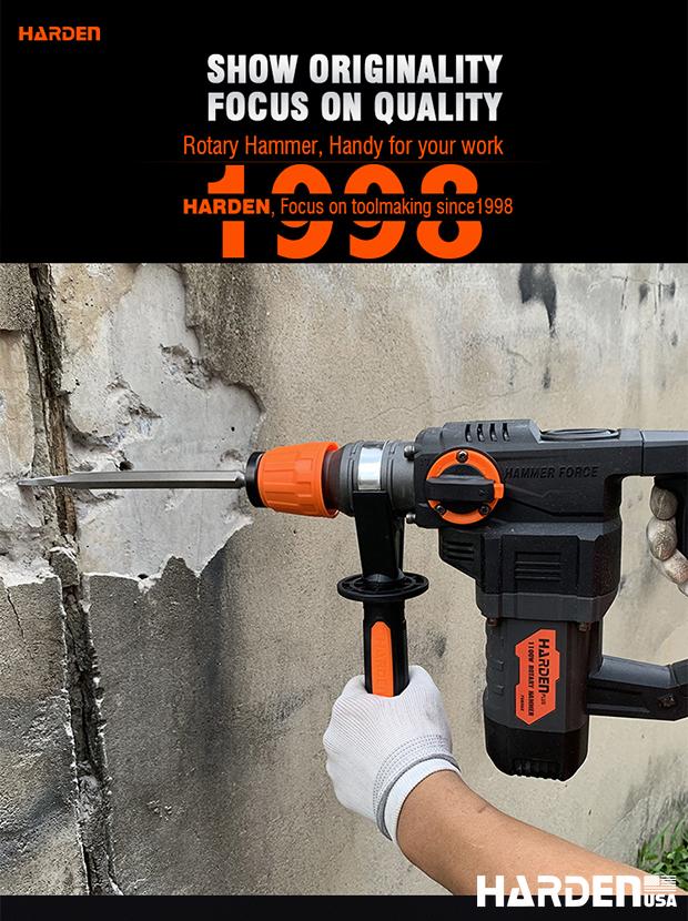 1100W 110V SDS Plus Rotary Hammer 3J