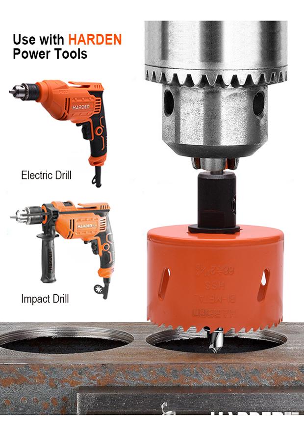 11Pcs HSS Bi-Metal Hole Saw Set
