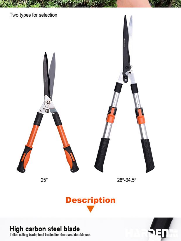 28"-34.5"Telescopic Hedge Shear