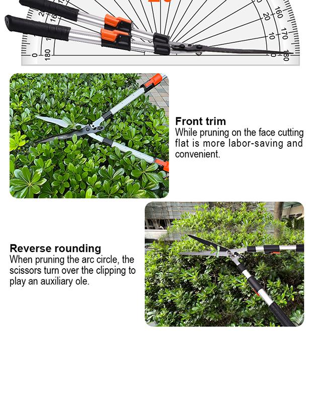 28"-34.5"Telescopic Hedge Shear