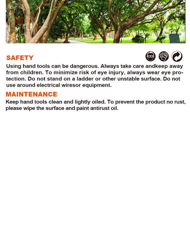 19" By-pass lopping Pruner
