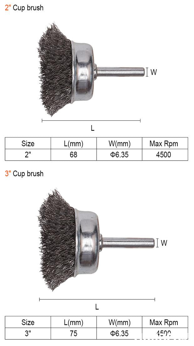 5Pcs Wire Brush Set