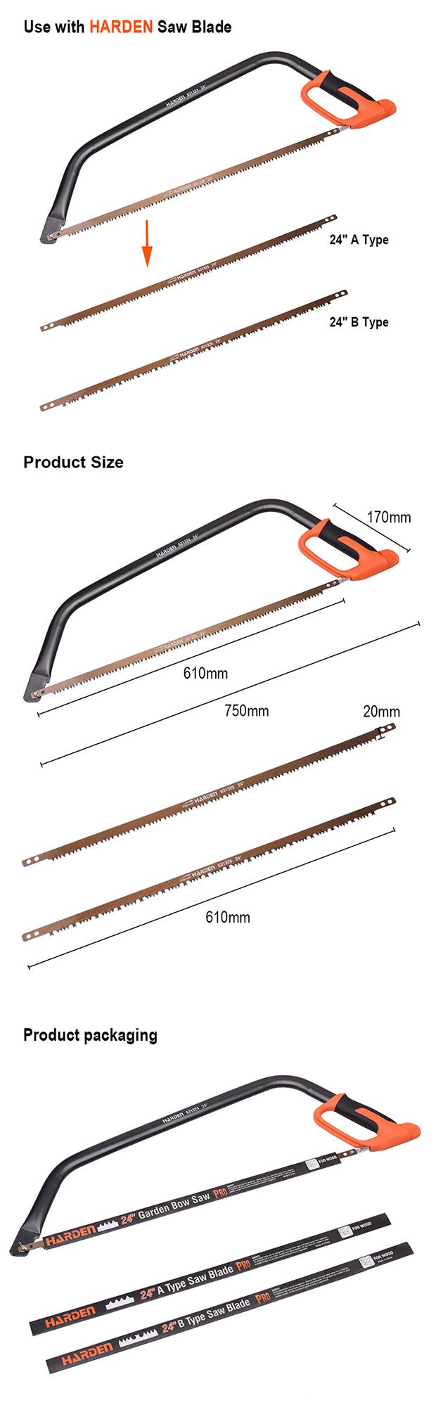 24" Garden Bow Saw
