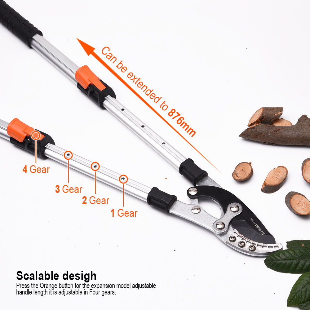 28“-34.5" Telescopic Anvil Lopping Pruner