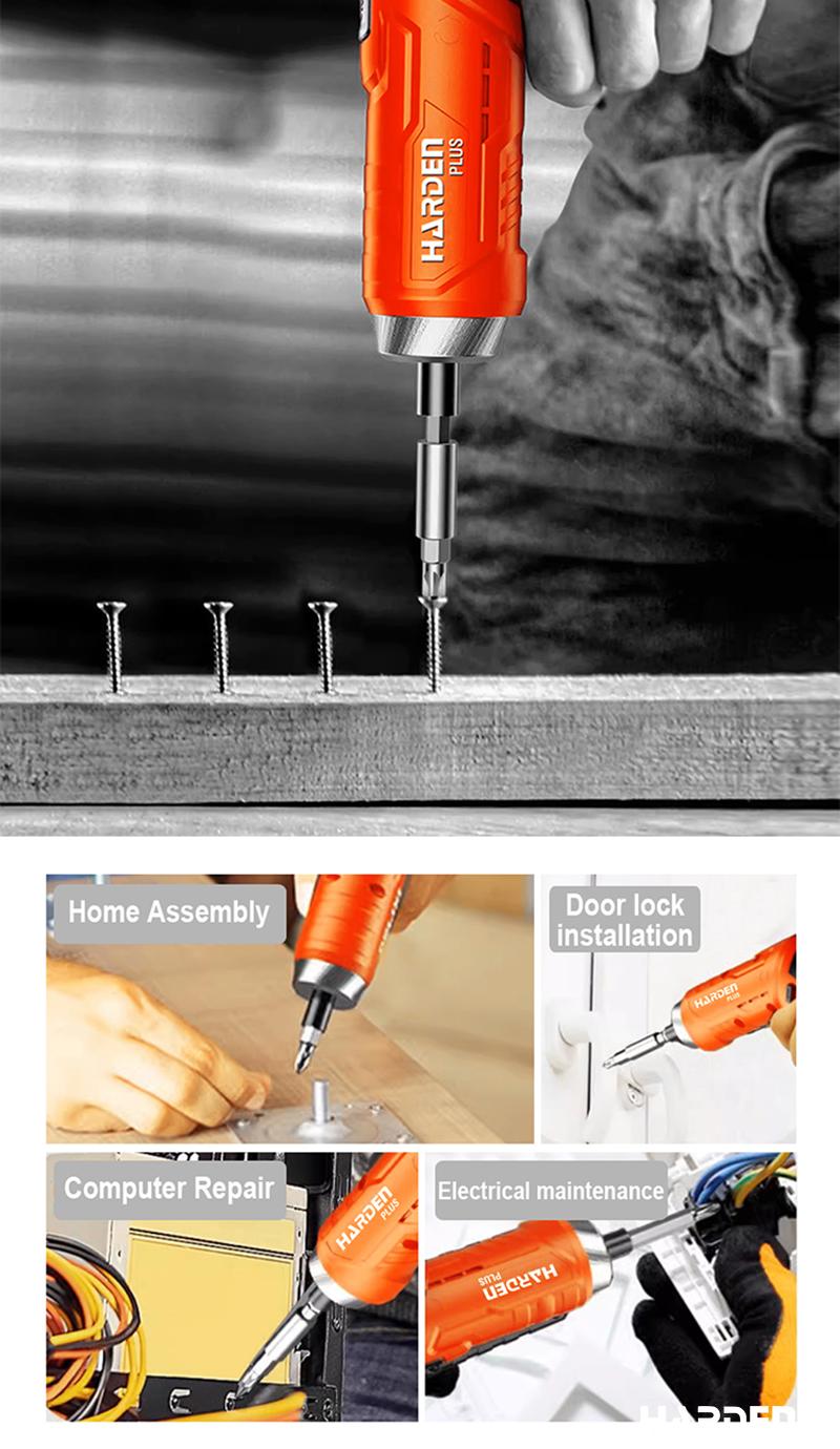 36Pcs /12pcs Cordless Screwdriver Set
