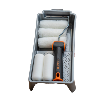 4" Paint Roller Kit with 7 Pieces