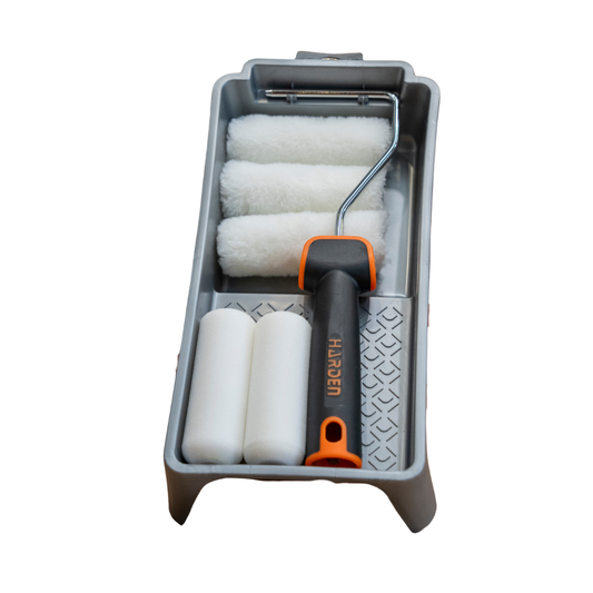 4" Paint Roller Kit with 7 Pieces