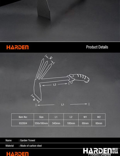 34 x 18 cm Combination Hoe