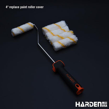 4" x 10pc Paint Roller Cover set