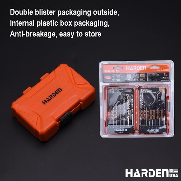 16Pcs Drill Set