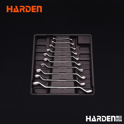 10Pcs Double Ring Spanner Set