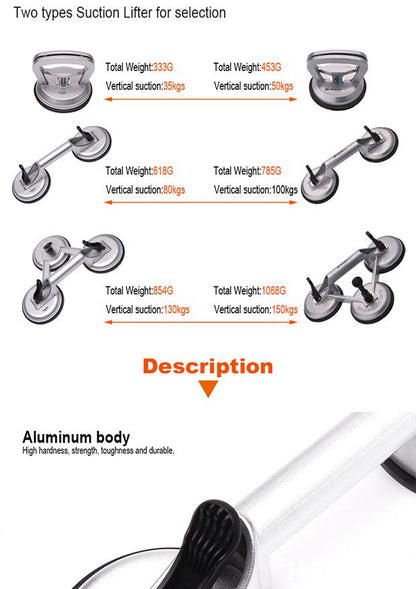 Twin Heads Suction Lifter