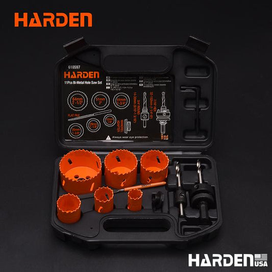 11Pcs HSS Bi-Metal Hole Saw Set