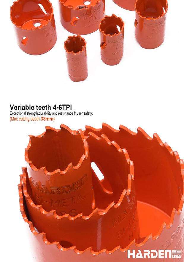 11Pcs HSS Bi-Metal Hole Saw Set