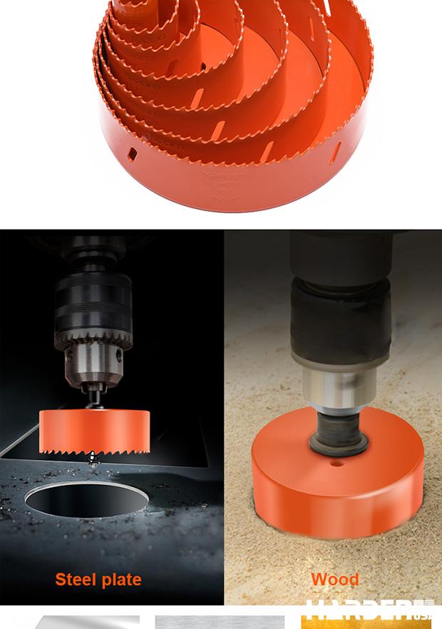 11Pcs HSS Bi-Metal Hole Saw Set