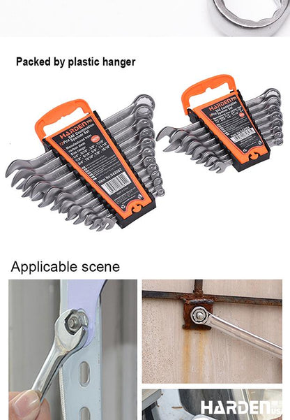8Pcs Inch Combination Spanner Set
