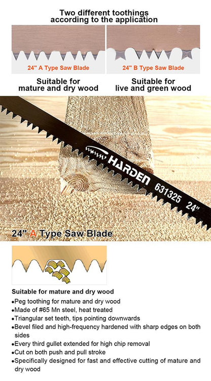 24" Garden Bow Saw