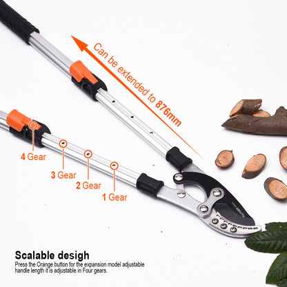 28“-34.5" Telescopic Anvil Lopping Pruner
