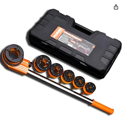American Type 9Pcs Pipe Threading Set