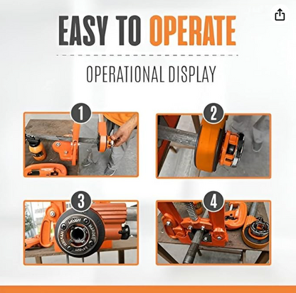 American Type 9Pcs Pipe Threading Set