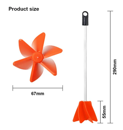 11" Hex Paint Mixer
