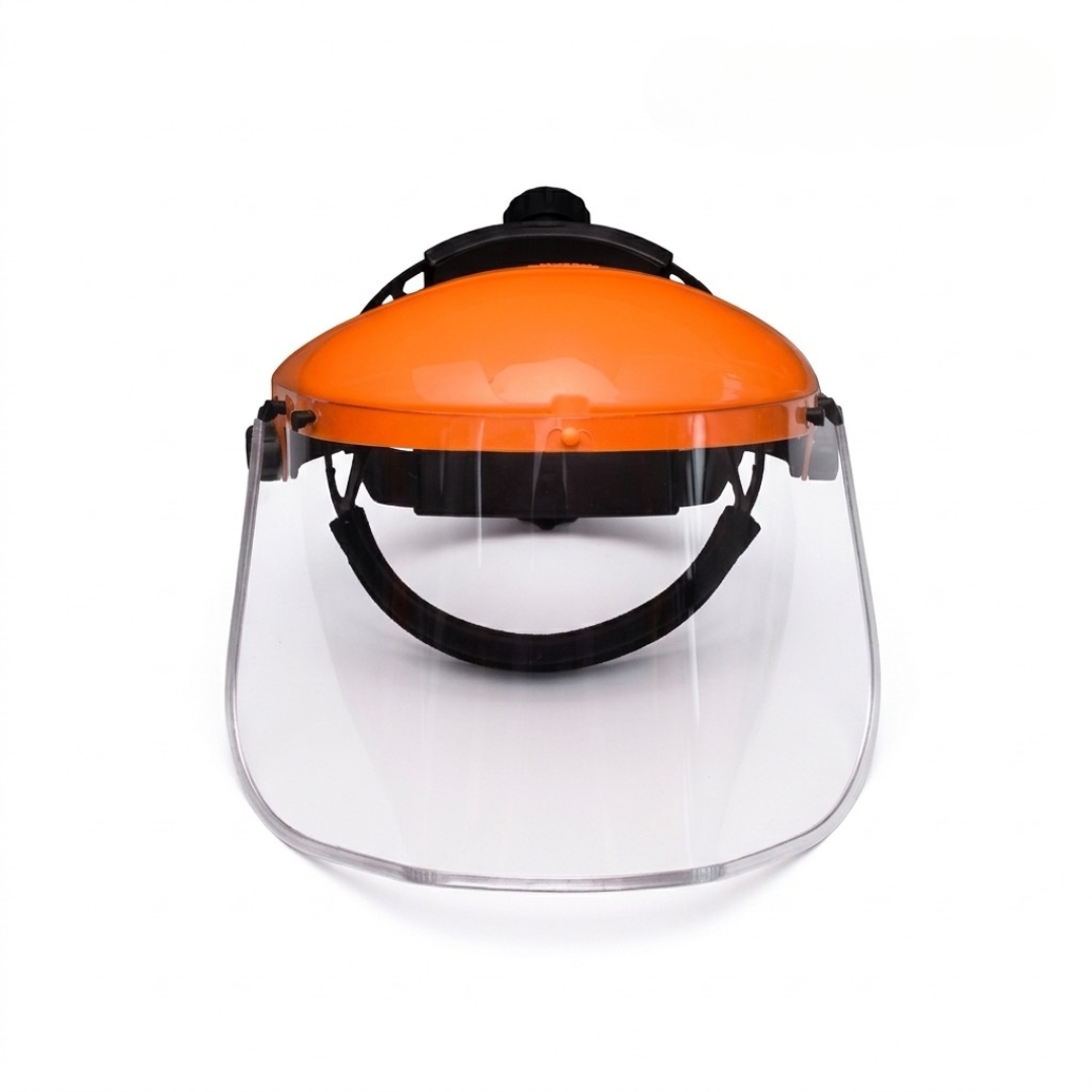 Face Shield with Polycarbonate Visor