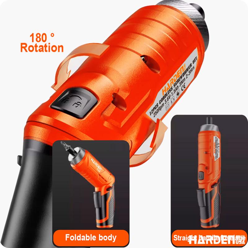 36Pcs /12pcs Cordless Screwdriver Set